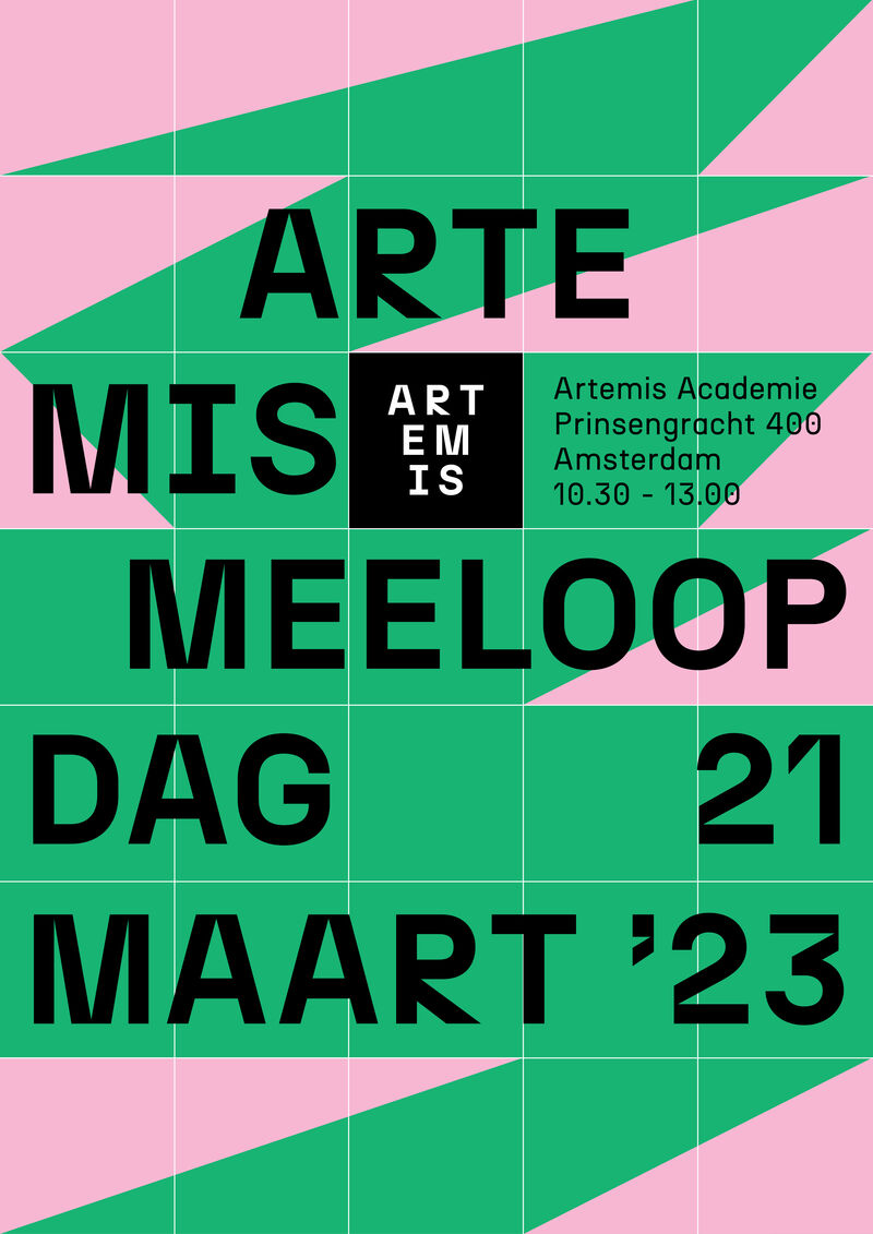 Artemis Meeloopdag Poster 21 maart