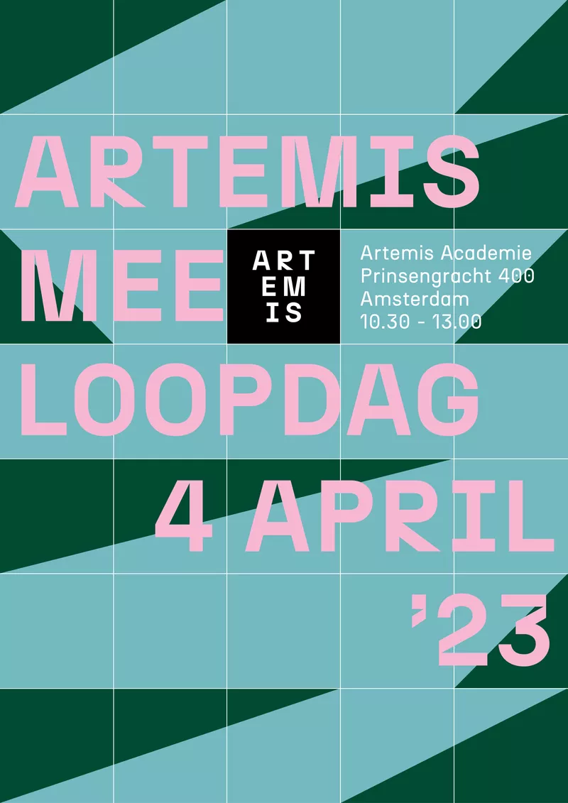 Artemis Meeloopdag Poster 4 april